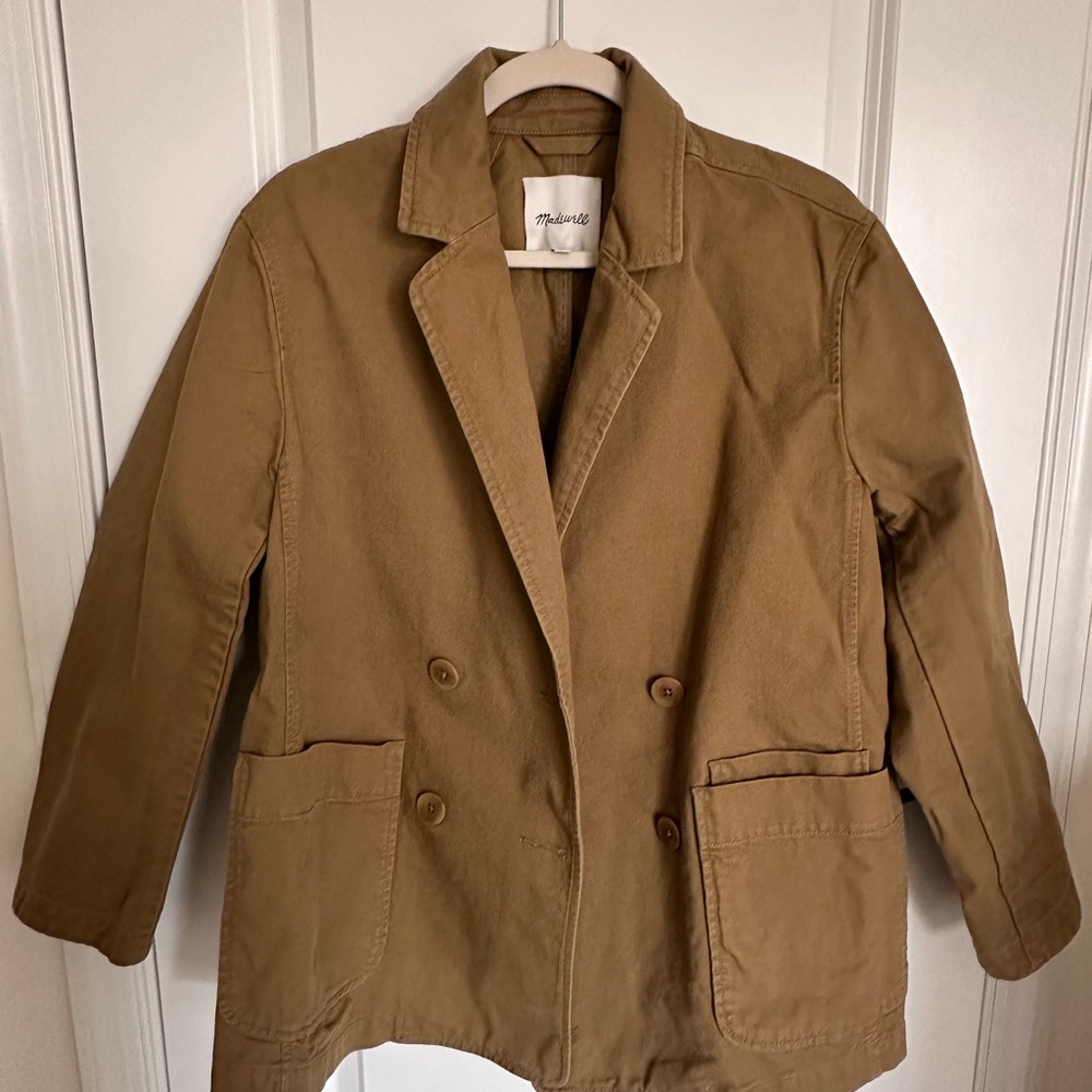 Madewell brown blazer